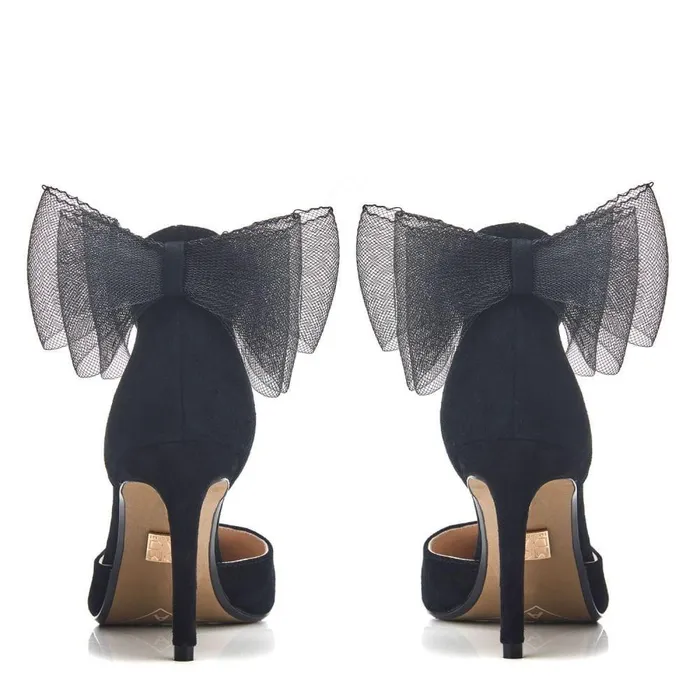Women Moda In Pelle Court Shoes Jazlyne Black Suede