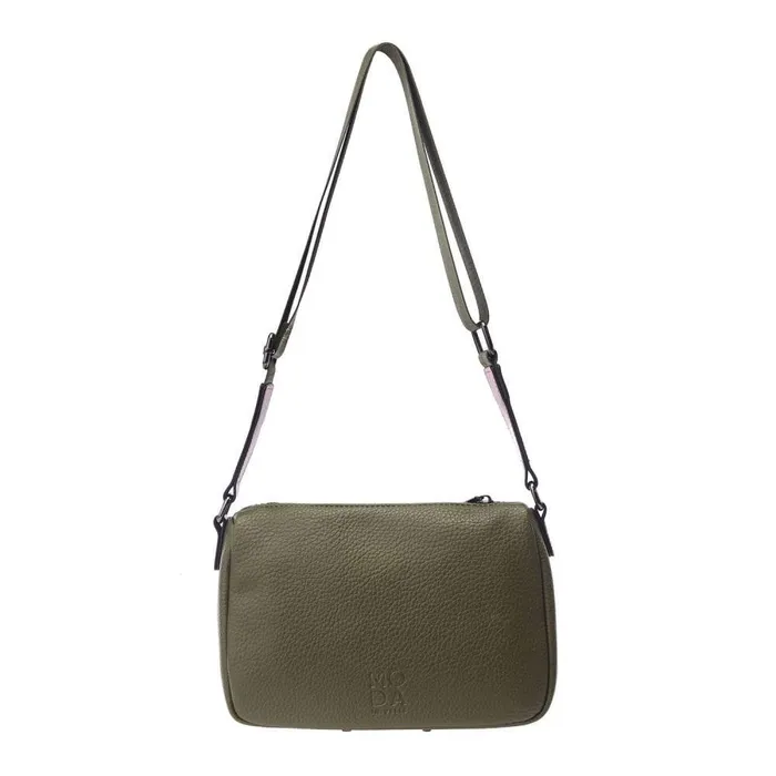 Women Moda In Pelle Crossbody Bags Alex Bag Khaki Porvair