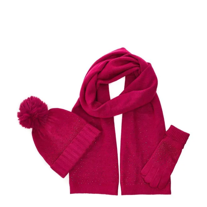 Women Moda In Pelle Gloves Praticioglove Pink Textile Women Moda In Pelle Gloves Praticioglove Pink Textile
