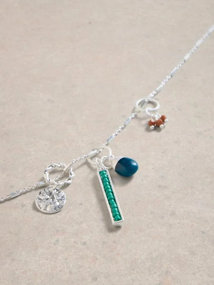 Women Multi Charm Green Necklace Green Multi White Stuff Jewellery