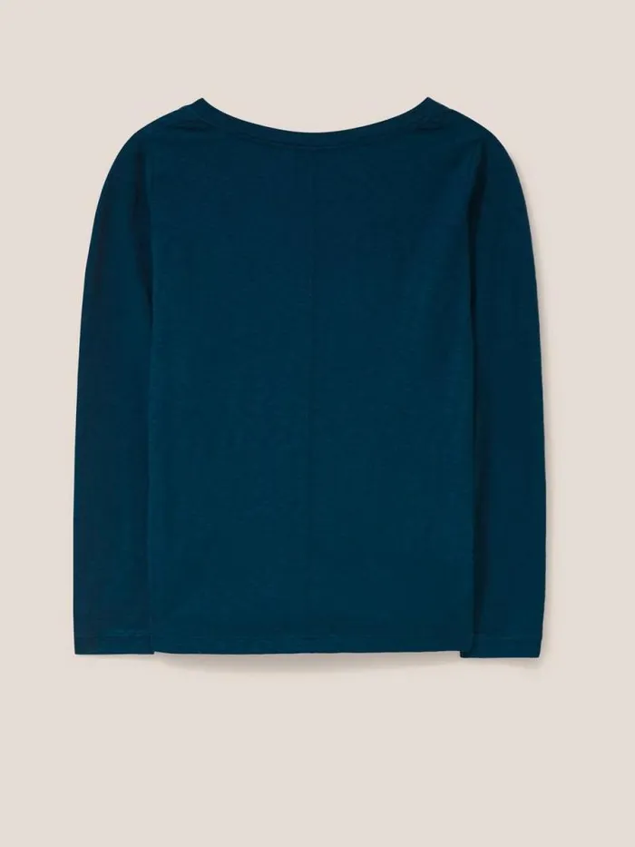 Women Nelly LS Tee Dark Navy White Stuff Tops and Tees Women Nelly LS Tee Dark Navy White Stuff Tops and Tees