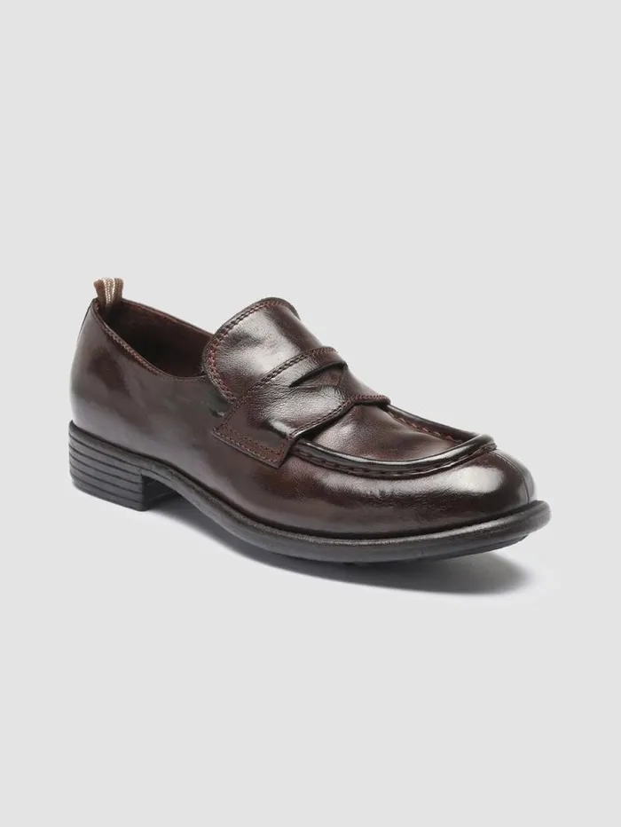 Women Officine Creative Footwear CALIXTE 020 Brown Leather Loafers Women Officine Creative Footwear CALIXTE 020 Brown Leather Loafers