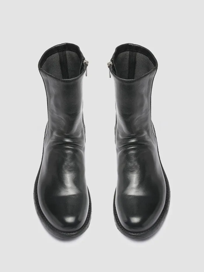 Women Officine Creative Footwear LEGRAND 203 Black Leather Ankle Boots