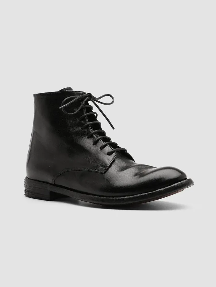 Women Officine Creative Footwear LEXIKON 123 Black Zipped Leather Ankle Boots Women Officine Creative Footwear LEXIKON 123 Black Zipped Leather Ankle Boots