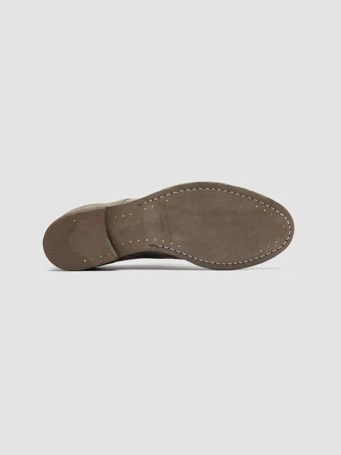 Women Officine Creative Footwear LEXIKON 501 Green Suede Derby Shoes Women Officine Creative Footwear LEXIKON 501 Green Suede Derby Shoes