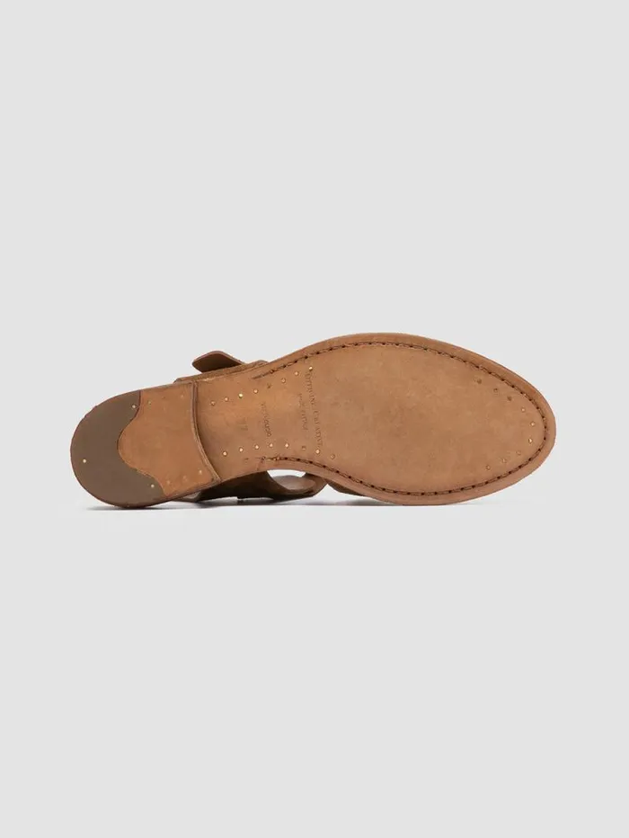 Women Officine Creative Footwear LEXIKON 536 Brown Suede Sandals
