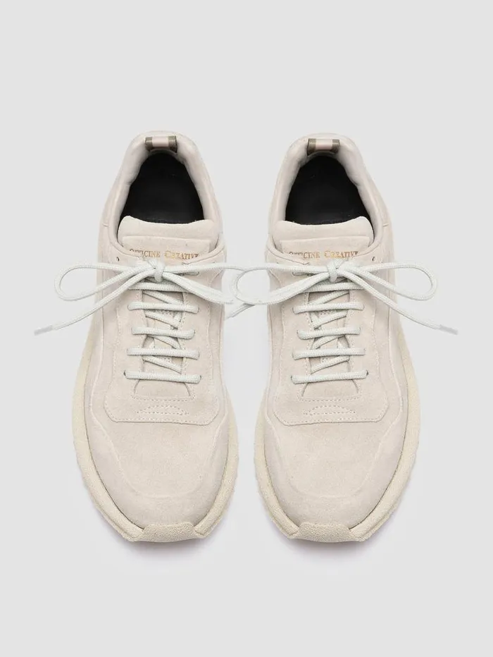 Women Officine Creative Footwear RACE RUBREX 103 Taupe Suede Low Top Sneakers Women Officine Creative Footwear RACE RUBREX 103 Taupe Suede Low Top Sneakers