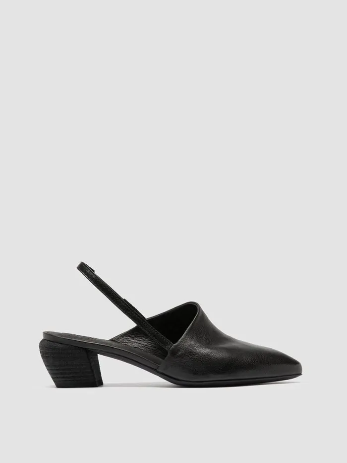 Women Officine Creative Footwear SALLY 029 Black Slingback Sandals