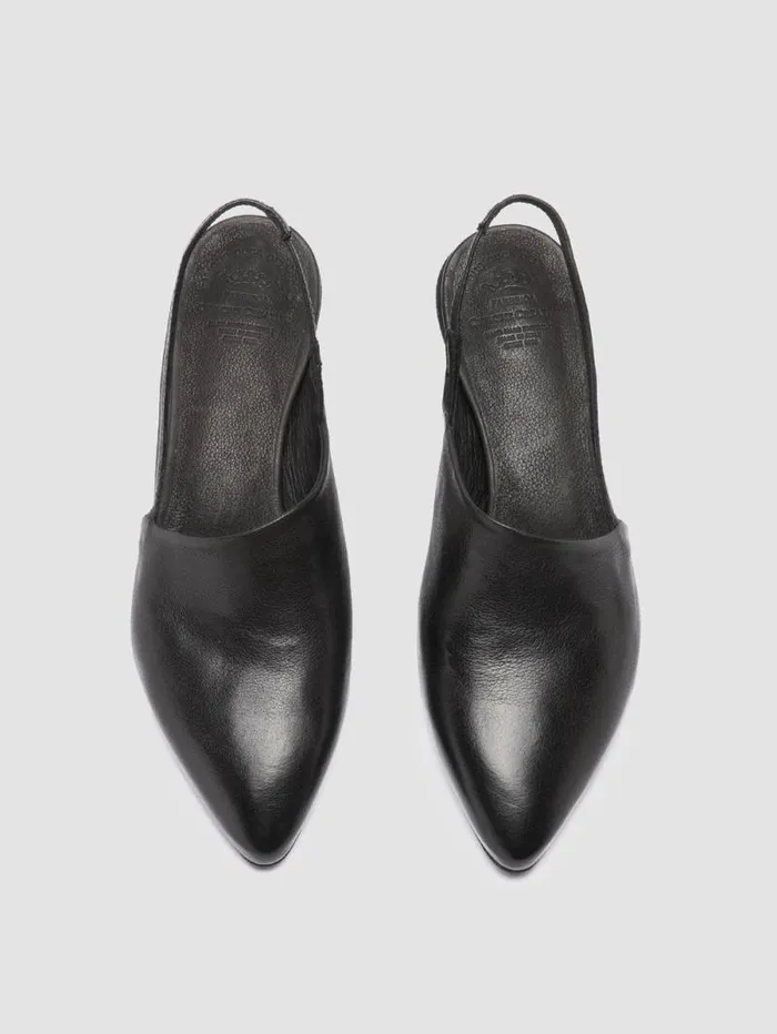 Women Officine Creative Footwear SALLY 029 Black Slingback Sandals Women Officine Creative Footwear SALLY 029 Black Slingback Sandals
