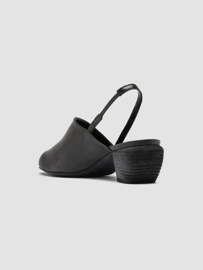 Women Officine Creative Footwear SALLY 029 Black Slingback Sandals Women Officine Creative Footwear SALLY 029 Black Slingback Sandals