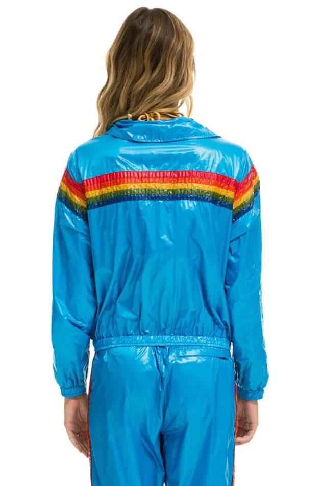 Women Outerwear Aviator Nation 5 STRIPE WINDBREAKER 8211 DRESDEN