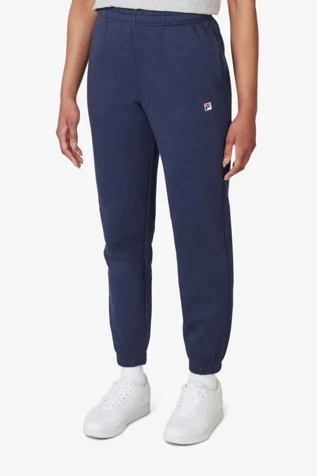 Women Pants and Shorts Fila Classic Jogger 400 Fila Navy