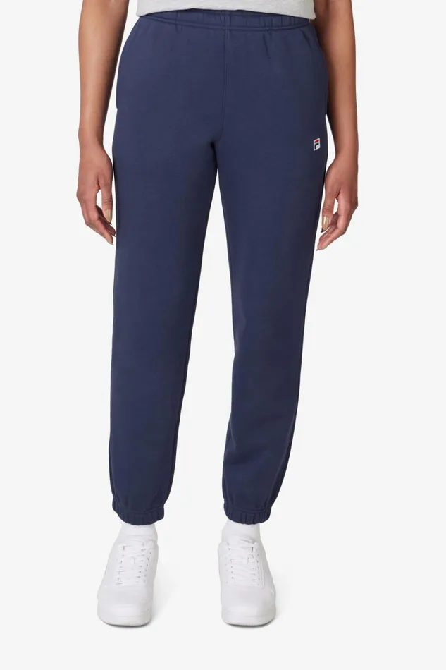 Women Pants and Shorts Fila Classic Jogger 400 Fila Navy