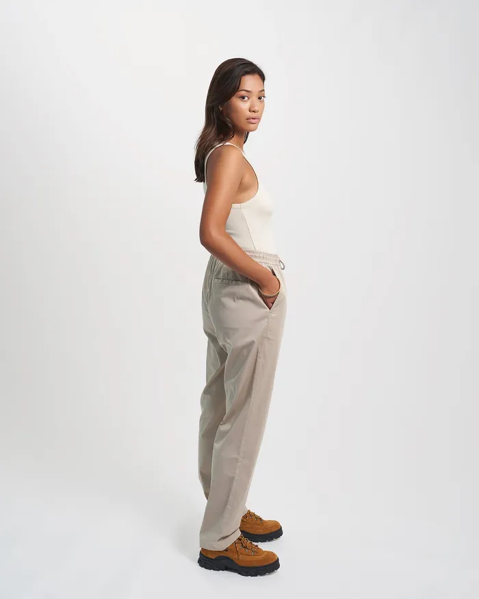 Women Pants Colorfulstandard Organic Twill Pants 8211 Faded Pink