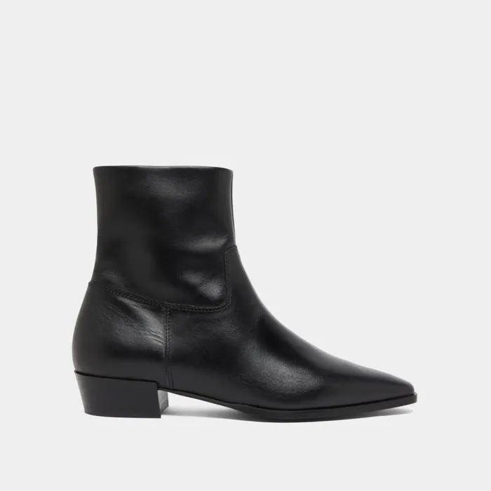 Women Pointedtoe Lowboots Black JONAK Ankle Boots Lowboots