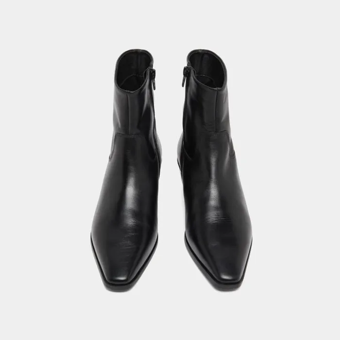 Women Pointedtoe Lowboots Black JONAK Ankle Boots Lowboots