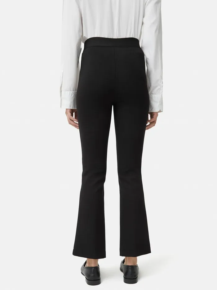 Women Ponte Kickflare Trouser Black Jigsaw Trousers