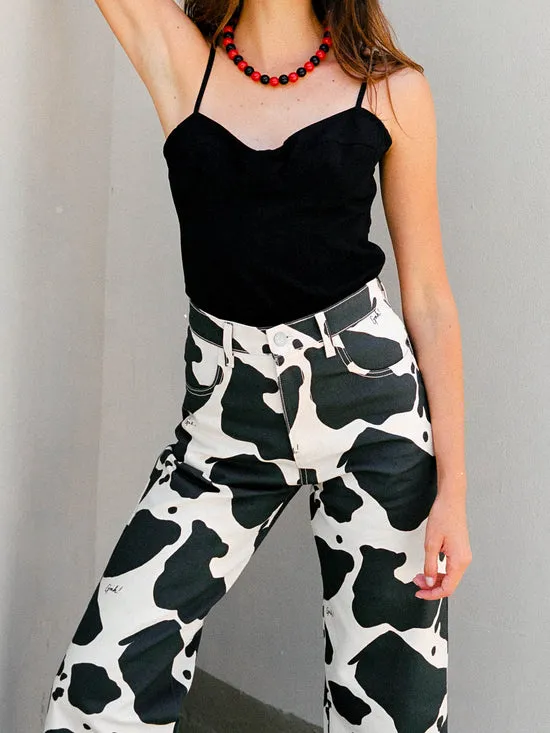Women Robyn Jean Cow Bottoms Lisa Says Gah
