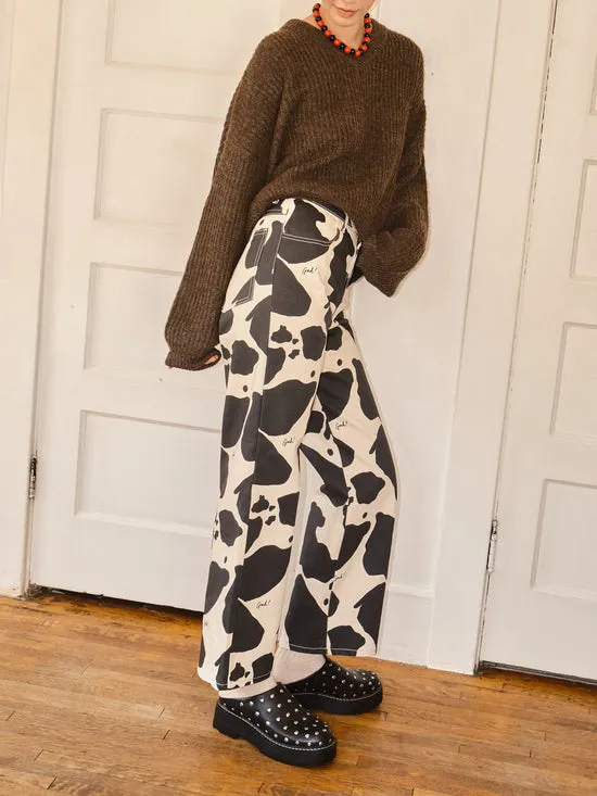 Women Robyn Jean Cow Bottoms Lisa Says Gah