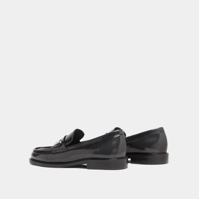 Women Roundtoe Loafers Grey JONAK Loafers Women Roundtoe Loafers Grey JONAK Loafers