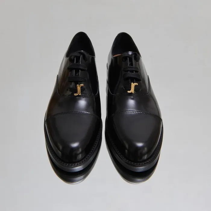 Women Roundtoe Richelieus Black JONAK 60 Years