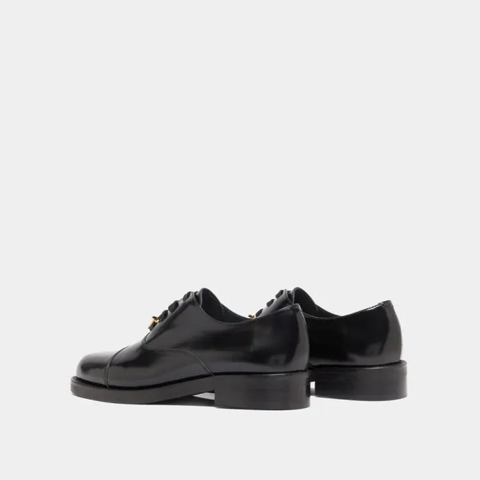 Women Roundtoe Richelieus Black JONAK 60 Years