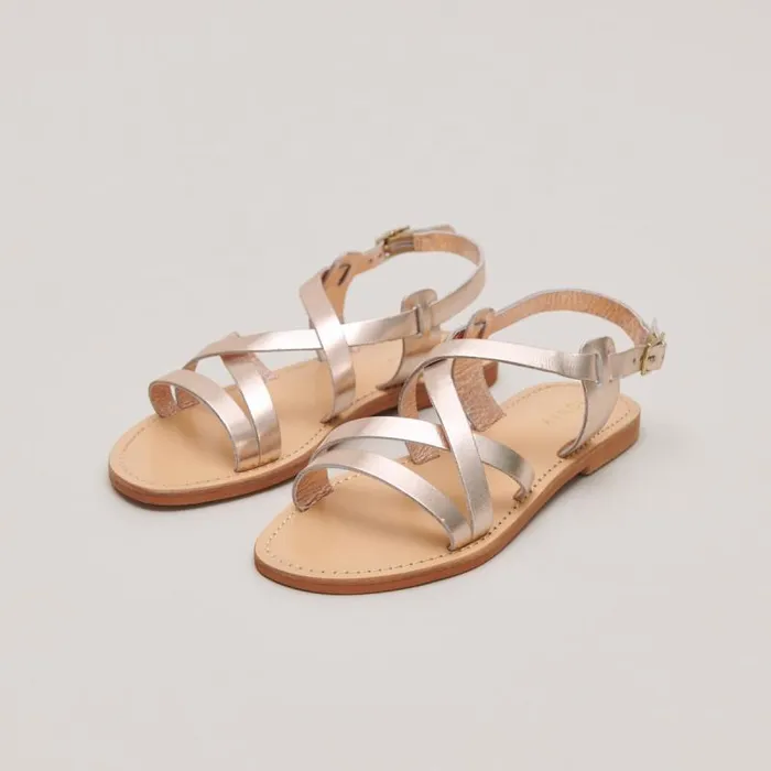 Women Sandals Platinum JONAK Beach Sandals