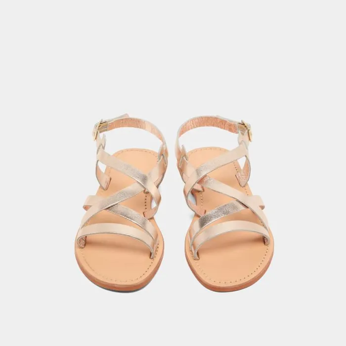 Women Sandals Platinum JONAK Beach Sandals