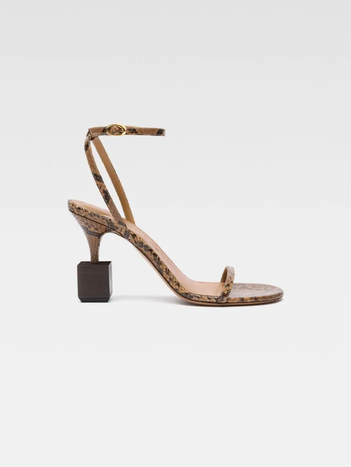 Women Shoes JACQUEMUS The Bisou Sandals Light Brown