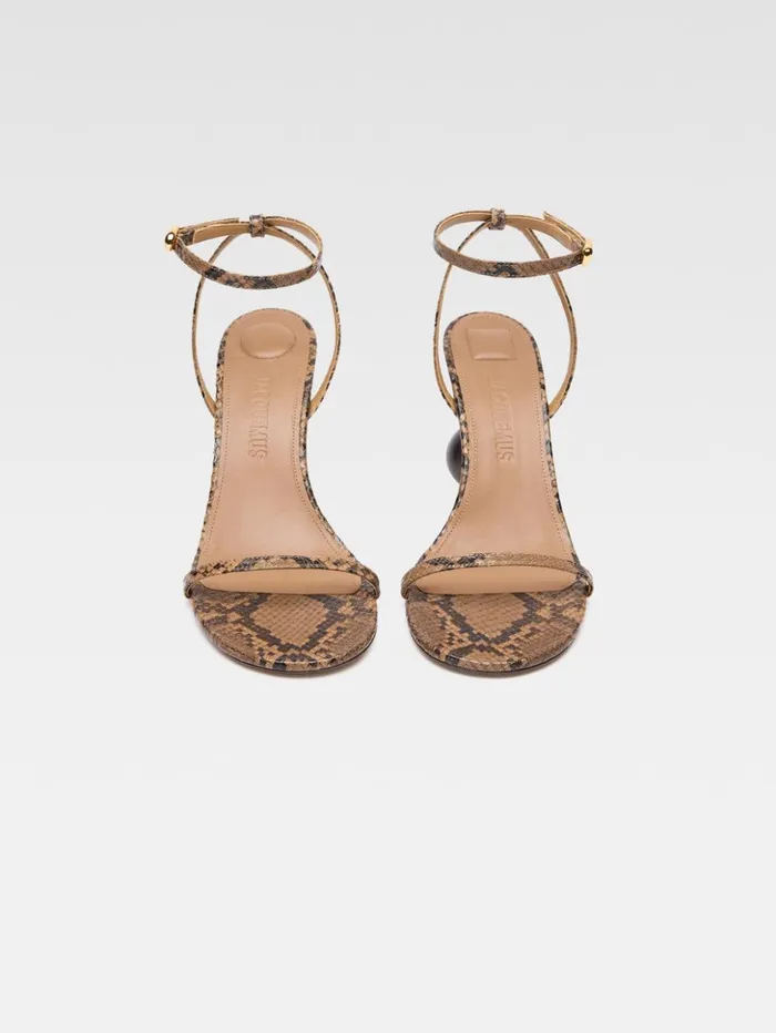 Women Shoes JACQUEMUS The Bisou Sandals Light Brown Women Shoes JACQUEMUS The Bisou Sandals Light Brown