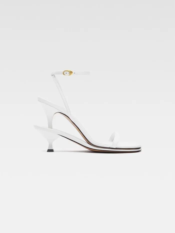 Women Shoes JACQUEMUS The Double Sandals White