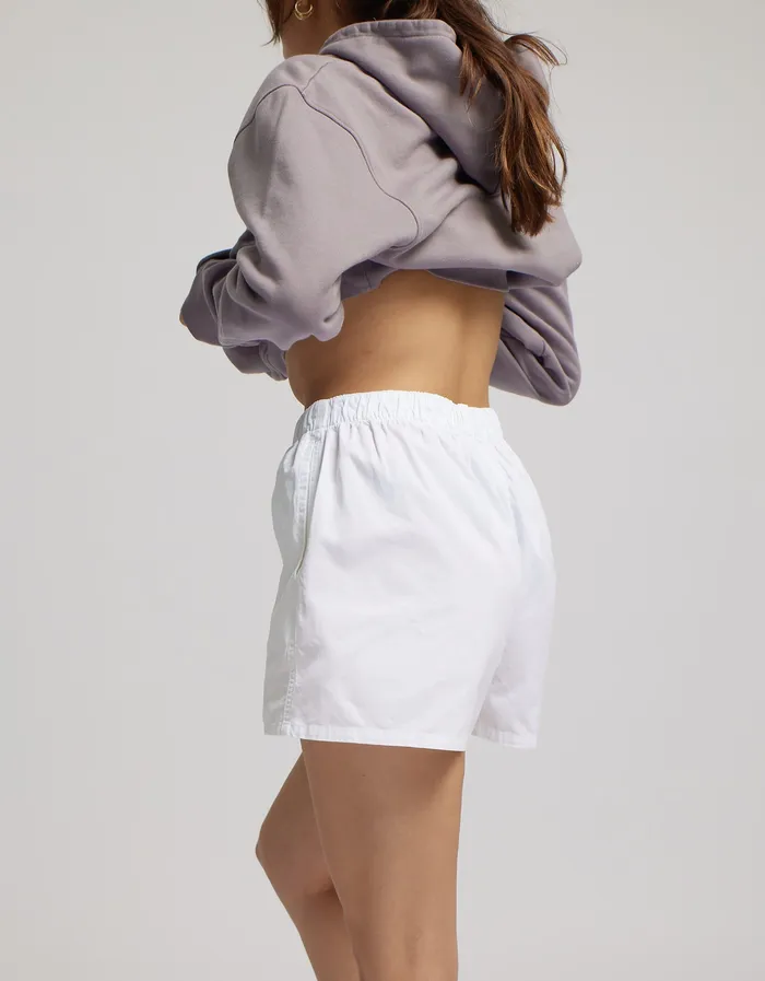 Women Shorts Colorfulstandard Women Organic Twill Shorts 8211 Lava Grey