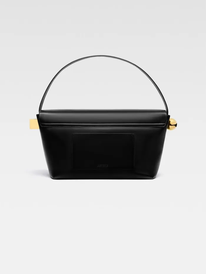 Women Shoulder Bags JACQUEMUS The Large Rond Carr Black