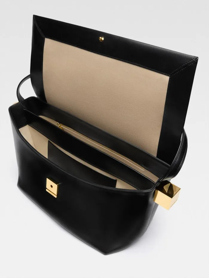 Women Shoulder Bags JACQUEMUS The Large Rond Carr Black