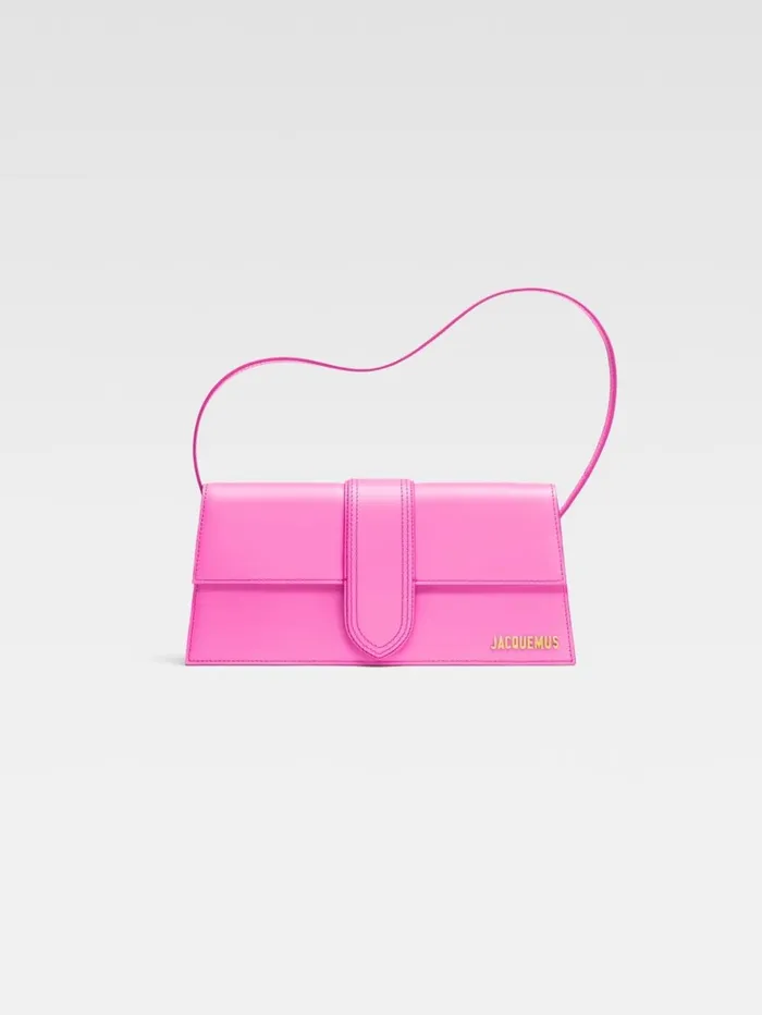 Women Shoulder Bags JACQUEMUS The Long Bambino Pink