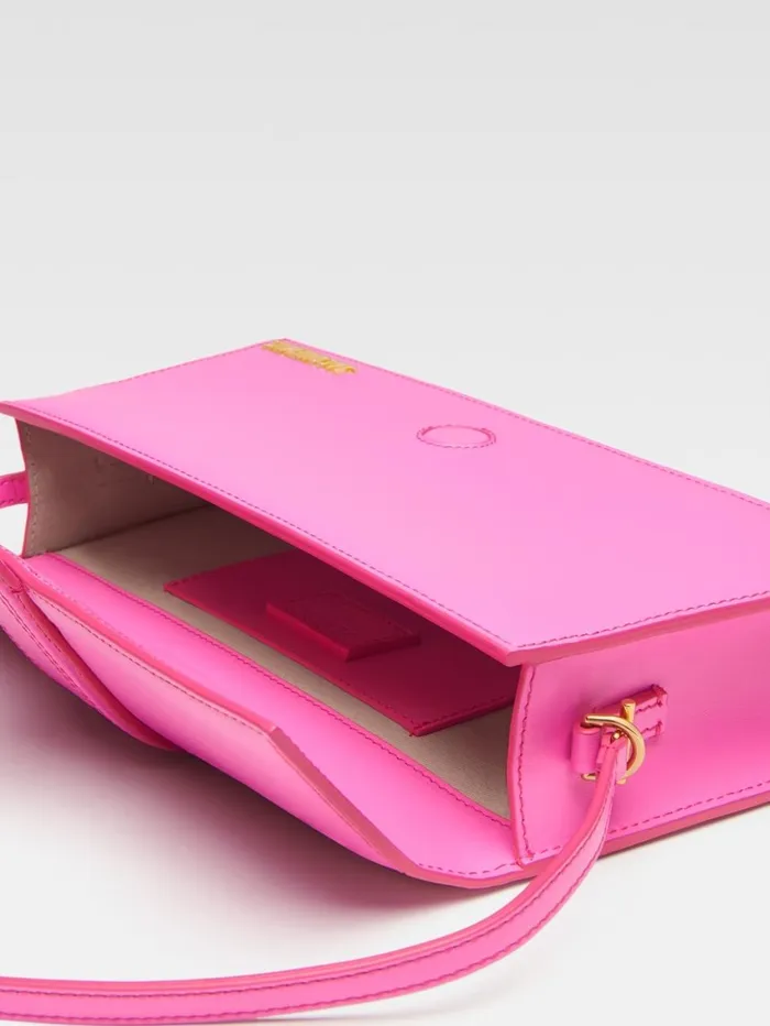 Women Shoulder Bags JACQUEMUS The Long Bambino Pink Women Shoulder Bags JACQUEMUS The Long Bambino Pink