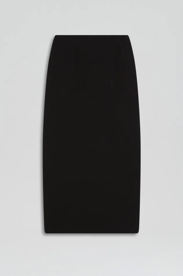 Women Skirts Scanlan Theodore CADY PENCIL SKIRT BLACK Women Skirts Scanlan Theodore CADY PENCIL SKIRT BLACK
