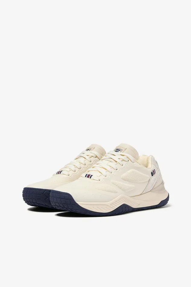 Women Sneakers Fila Axilus Lux 147 Gardeniawhitecap Grayfila Navy