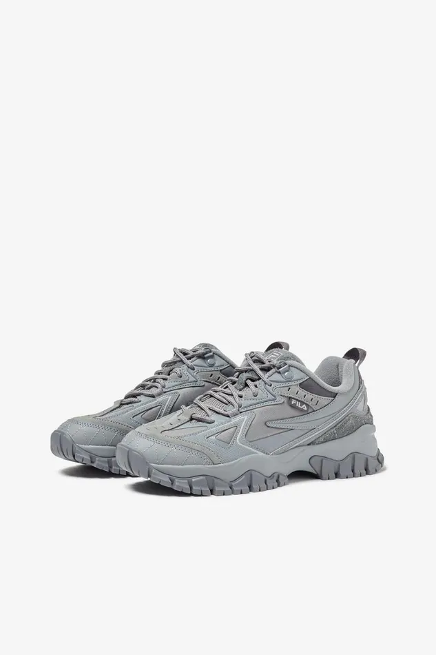 Women Sneakers Fila Benaco 050 Ultimate Graycastlerockultimate Gray