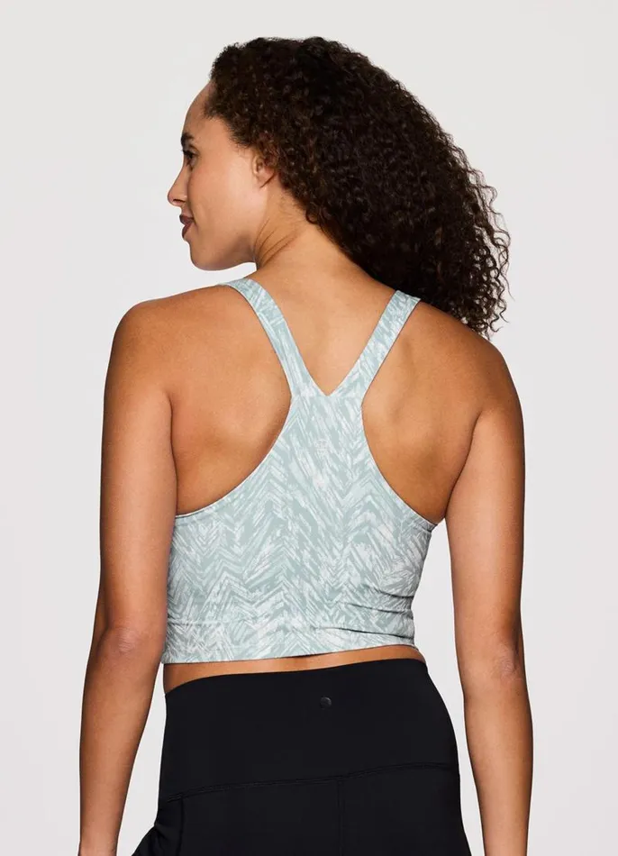 Women So Wavy Super Soft Bra Tank Sea Glass RBX Active Sports Bras
