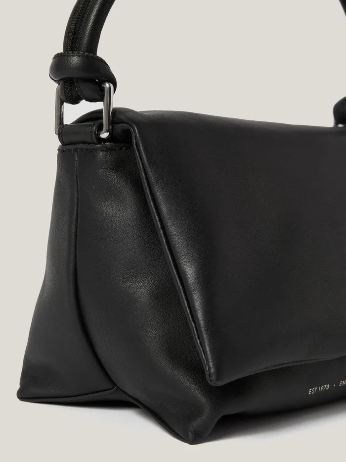 Women Soft Padded Crossbody Black Jigsaw Wallets and Card Holders