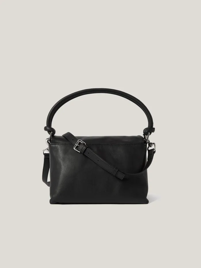 Women Soft Padded Crossbody Black Jigsaw Wallets and Card Holders
