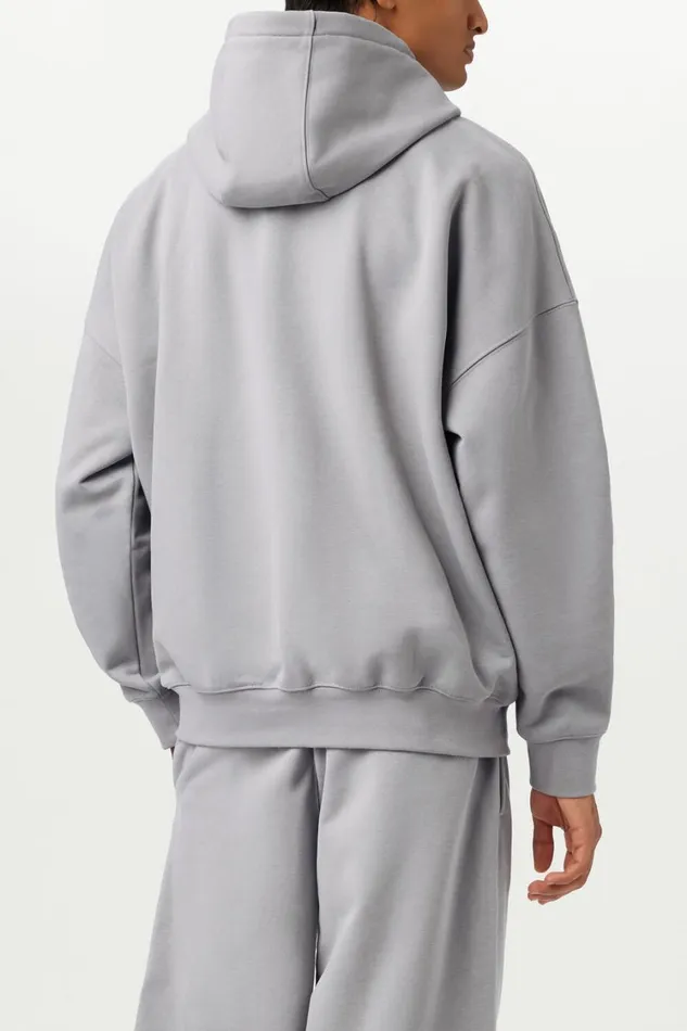 Women Sweatshirts and Hoodies Fila Apex Oversized Hoodie 051 Ultimate Grey