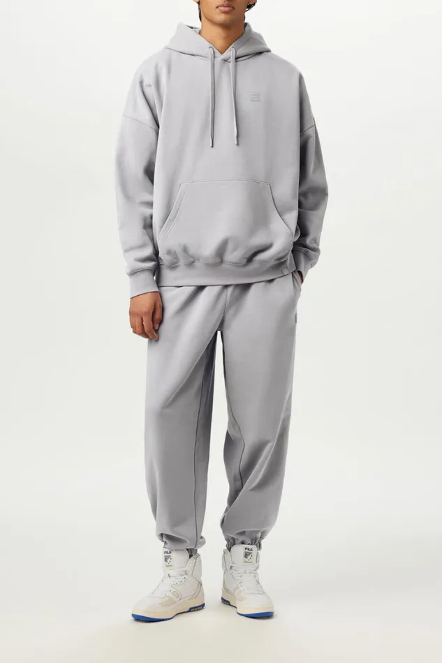 Women Sweatshirts and Hoodies Fila Apex Oversized Hoodie 051 Ultimate Grey