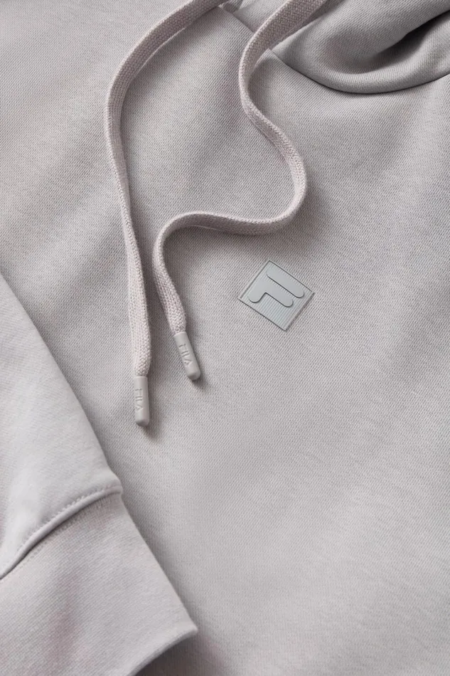 Women Sweatshirts and Hoodies Fila Apex Oversized Hoodie 051 Ultimate Grey