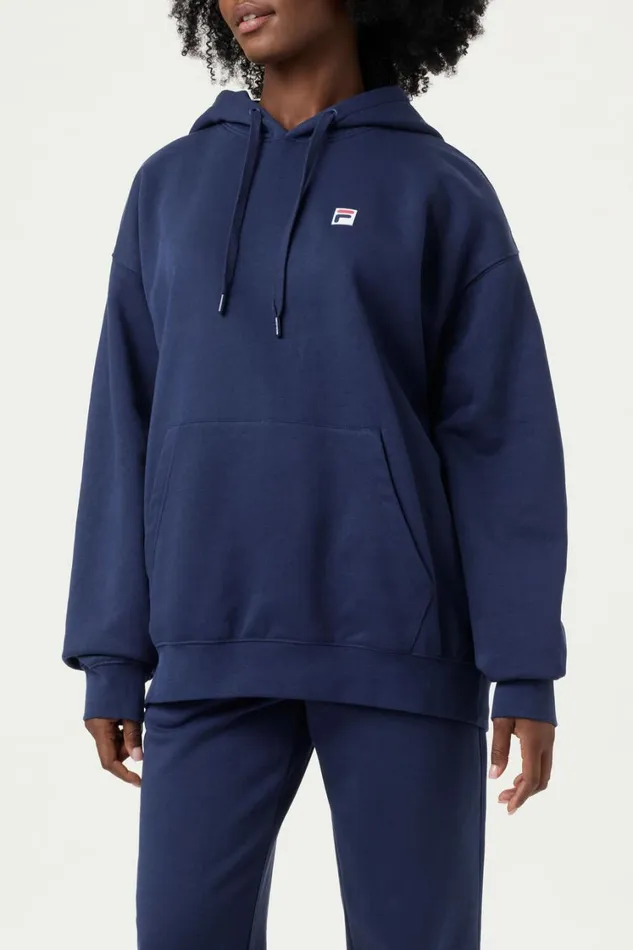 Women Sweatshirts and Hoodies Fila Classic Relaxed Hoodie 400 Fila Navy Women Sweatshirts and Hoodies Fila Classic Relaxed Hoodie 400 Fila Navy