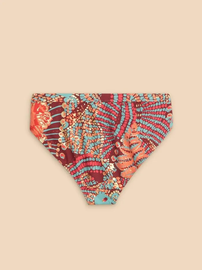 Women Tabitha Bikini Bottom Red Print White Stuff Swimwear Women Tabitha Bikini Bottom Red Print White Stuff Swimwear
