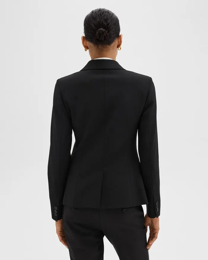 Women Theory Suits Carissa Blazer In Good Wool Black