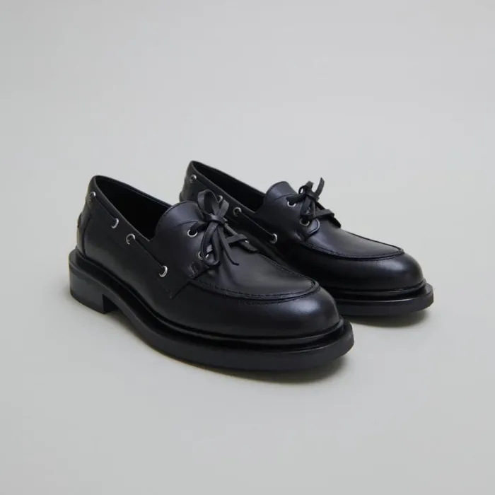 Women Thick Laceup Derbies Black JONAK Derbies Oxfords