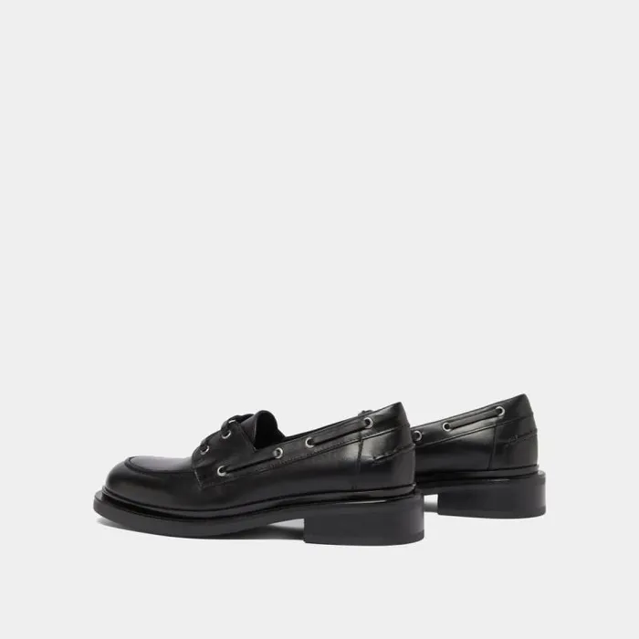 Women Thick Laceup Derbies Black JONAK Derbies Oxfords